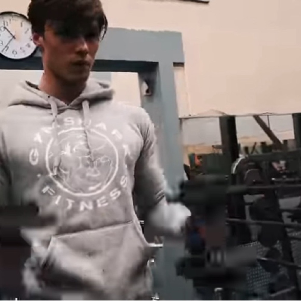 GYMSHARK - LEGACY HOODIE PRINTED TAG - VERY RARE